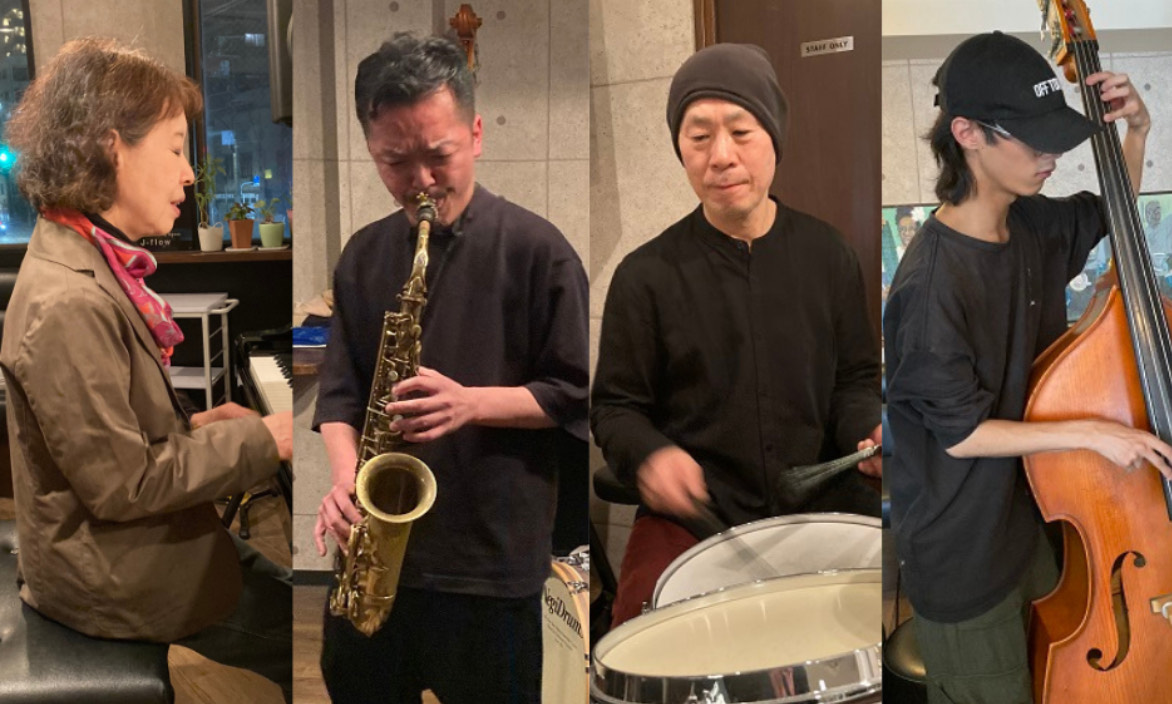 JazzｾｯｼｮﾝCafe J-flowライブ予定
